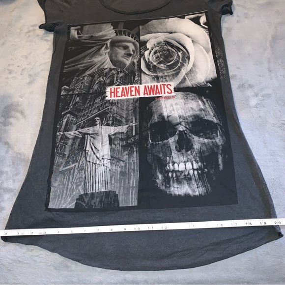 Sinstar 100% Cotton Graphic Long T shirt - Picture 9 of 14